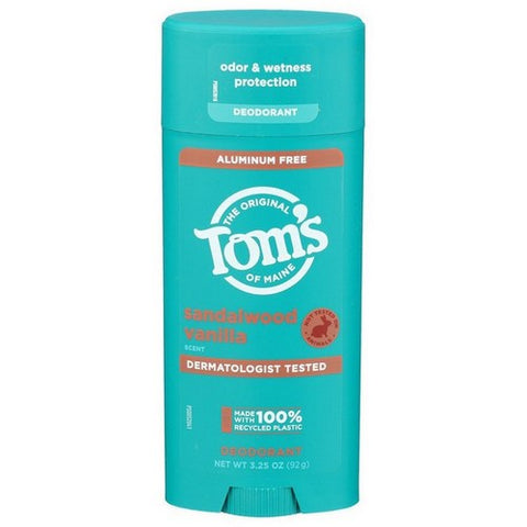 Tom's Of Maine, Tom's Of Maine Aluminum Free Deodorant Sandalwood Vanilla, 3.25 Oz
