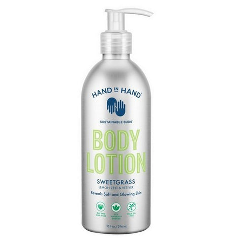 Hand In Hand, Body Lotion Sweet Grass, 10 Oz (Case Of 3)