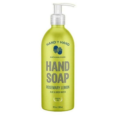 Hand In Hand, Hand Soap Rosemary Lemon Aloe And Birch Water, 10 Oz (Case Of 3)