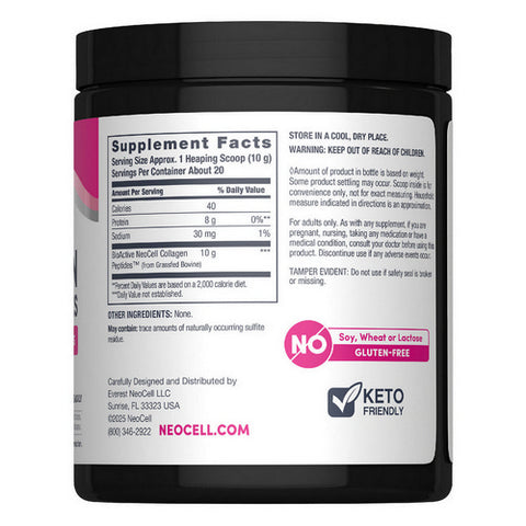 Neocell Laboratories, Collagen Peptides Grass Fed, 7 Oz