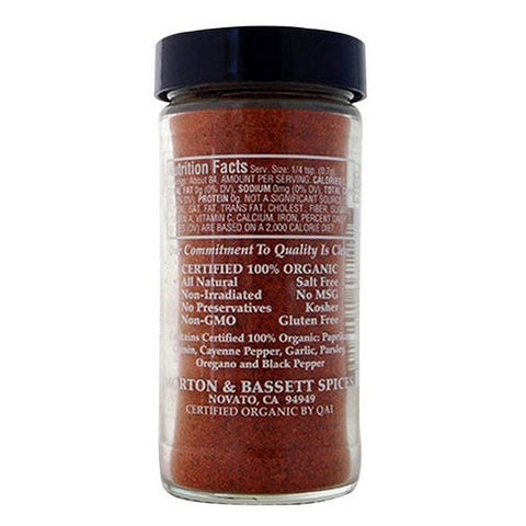 Morton & Bassett, Organic Chili Powder, 2.1 Oz (Case Of 3)