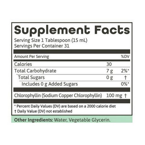 Dynamic Health Laboratories, Chlorophyll, 16 Oz