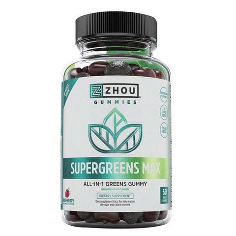 Zhou Nutrition, Supergreens Max, 60 Count