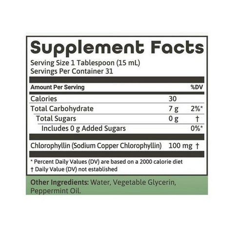 Dynamic Health Laboratories, Chlorophyll, 16 Oz