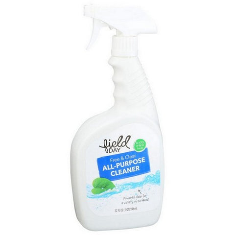 Field Day, Free And Clear All Purpose Cleaner, 32 Oz (Case of 8)