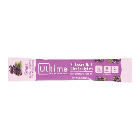 Ultima Replenisher, Replenisher Electrolyte Powder Grape, 0.12 Oz (Case of 20)