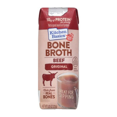 Kitchen Basics, Beef Bone Broth, 8.25 Oz (Case Of 12)