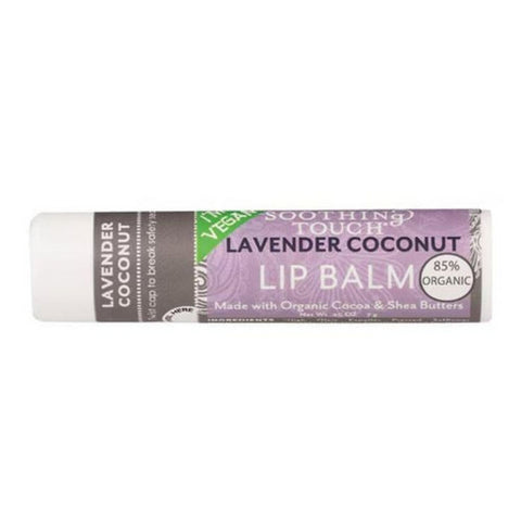 Soothing Touch, Lip Balm Lavender Coconut, 0.25 Oz (Case Of 12)
