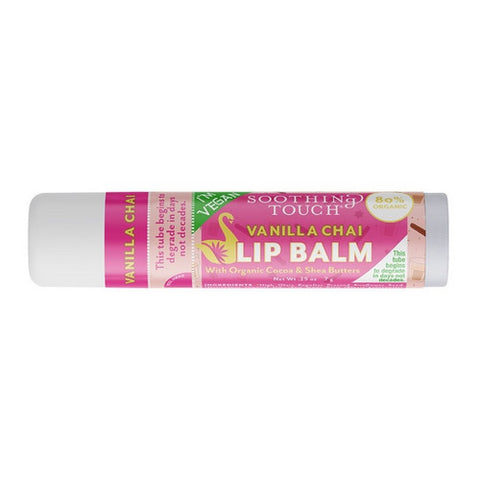 Soothing Touch, Lip Balm Vegan Vanilla Chai, 0.25 Oz (Case Of 12)