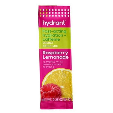 Hydrant, Hydrating Hydromax Raspberry Caffeine, 0.28 Oz (Case Of 12)