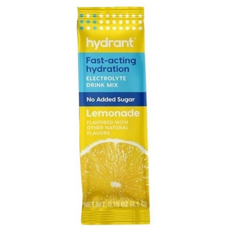 Hydrant, Hydration Mix No Sugar Lemonade, 0.13 Oz (Case Of 12)
