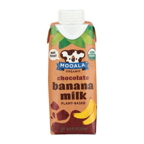 Mooala, Organic Chocolate Banana Milk, 8.01 Oz (Case Of 12)