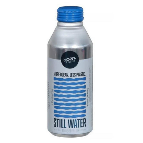Open Water, Purified Still Water With Electrolytes, 16 Oz (Case Of 12)