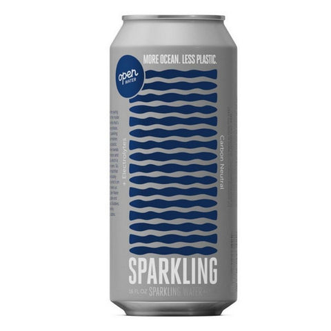 Open Water, Sparkling Water With Electrolytes Aluminum Can, 16 Oz (Case Of 12)