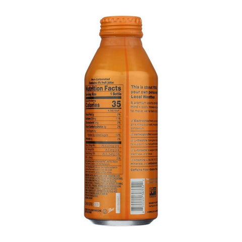 Local Weather, Orange Clementine Electrolyte Sports Drink, 16 Oz (Case Of 12)