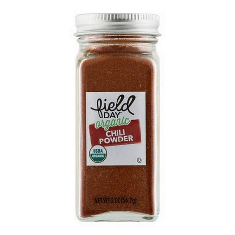 Field Day, Organic Chili Powder, 2 Oz (Case Of 6)