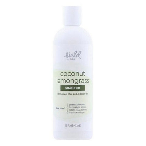 Field Day, Shampoo Coconut Lemongrass, 16 Oz (Case Of 6)