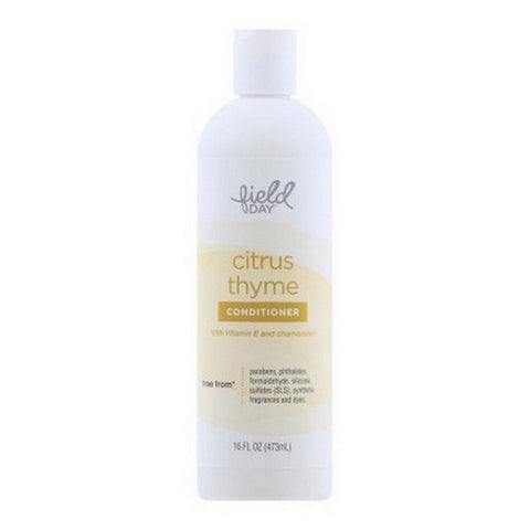 Field Day, Conditioner Citrus Thyme, 16 Oz (Case Of 6)