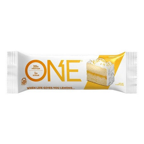 Onebar, Lemon Cake Protein Bar, 60 Grams (Case Of 12)
