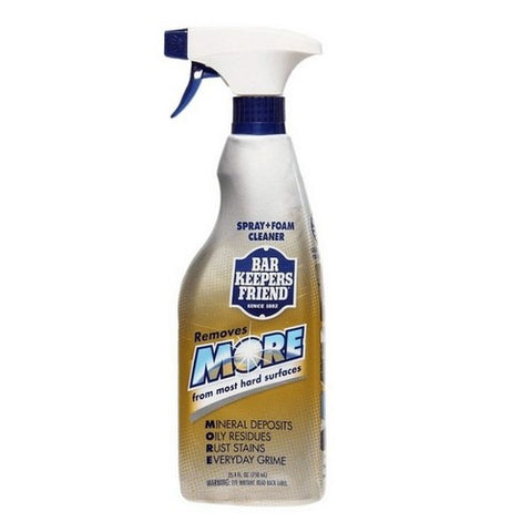 Bar Keepers Friend, Removes More Spray And Foam Cleaner, 25.4 Oz (Case Of 6)