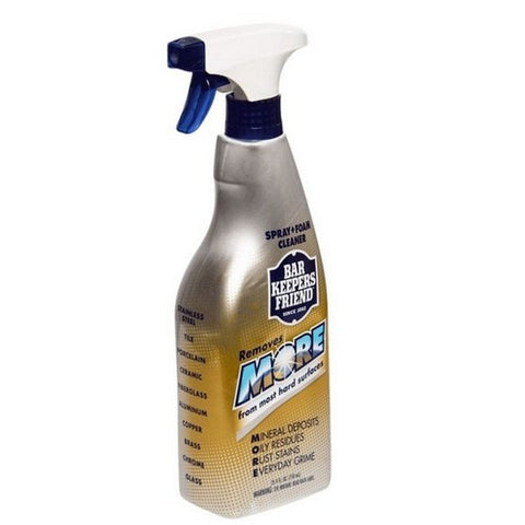 Bar Keepers Friend, Removes More Spray And Foam Cleaner, 25.4 Oz (Case Of 6)
