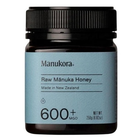 Manukora, Honey Raw Manuka 600 Plus, 8.82 Oz (Case Of 6)