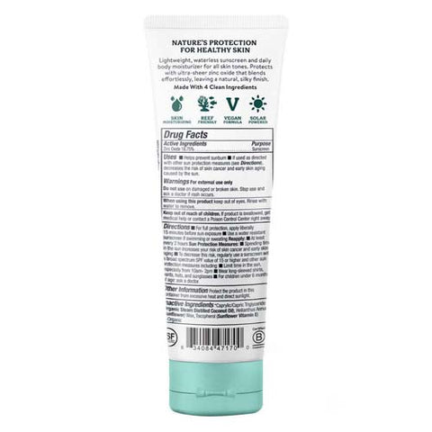 Badger Balm, SPF 30 Daily Mineral Sunscreen, 4 Oz