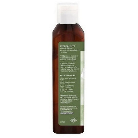 Aura Cacia, Organic Castor Oil, 8 Oz