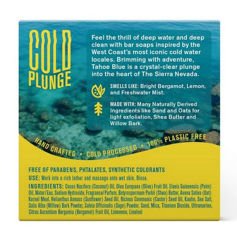 Every Man Jack, Tahoe Blue Body Bar Soap, 5 Oz