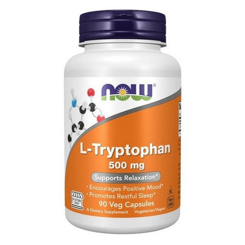 Now Foods, L-Tryptophan, 500 mg, 90 VegCaps