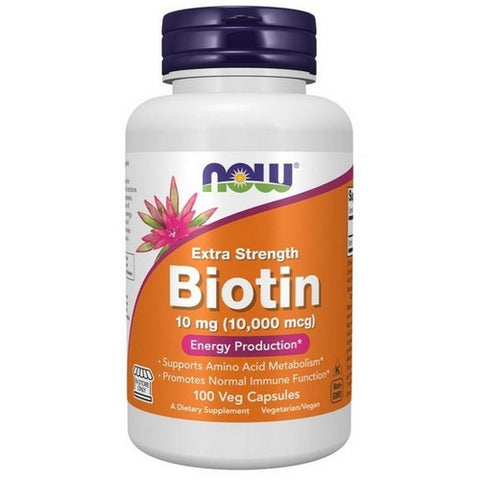 Now Foods, Biotin, 10 Mg, 100 VegCaps