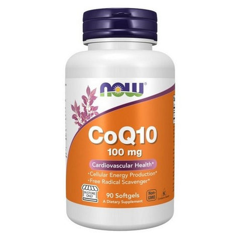 Now Foods, CoQ10, 100 mg, 90 Count