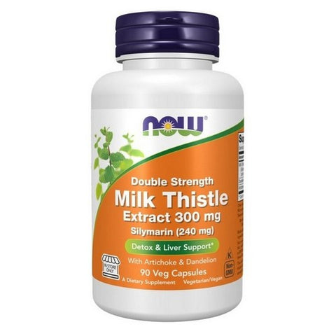 Now Foods, Milk Thistle Extract Double Strength, 300 Mg, 90 VegCaps