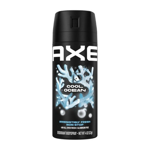 Axe, Body Spray Cool Ocean, 4 Oz
