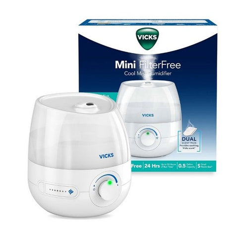 Vicks, Mini Filter Free Cool Mist Humidifier, 1 Count