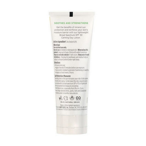 Burts Bees, Sensitive Solutions Calming Day Lotion SPF 30, 1.8 Oz