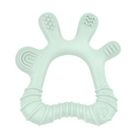 Green Sprouts, Light Sage Silicone Front And Side Teether, 1 Count