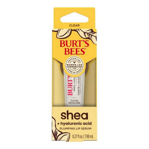 Burts Bees, Clear Shea Hyaluronic Acid Lip Plumping Serum, 0.27 Oz