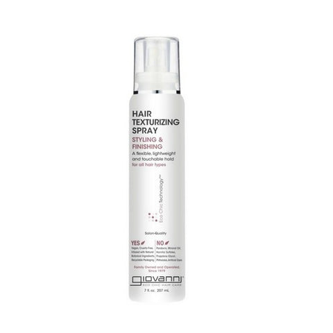 Giovanni Cosmetics, Eco Chic Texturizing Styling Finishing Hair Spray, 7 Oz