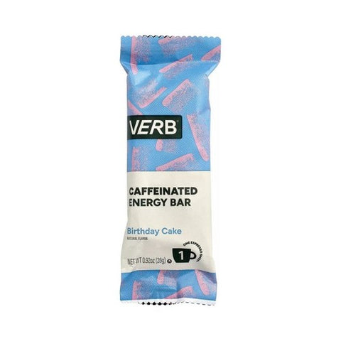Verb Energy, Verb Energy Birthday Cake Caffeinated Energy Bar, 16 Count