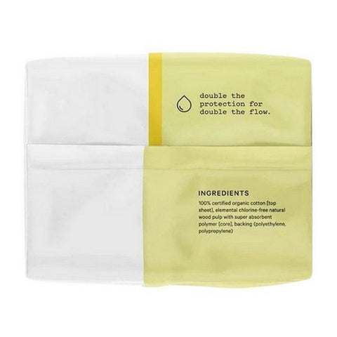The Honey Pot, Organic Non Herbal Heavy Flow Menstrual Pads With Wings, 16 Count