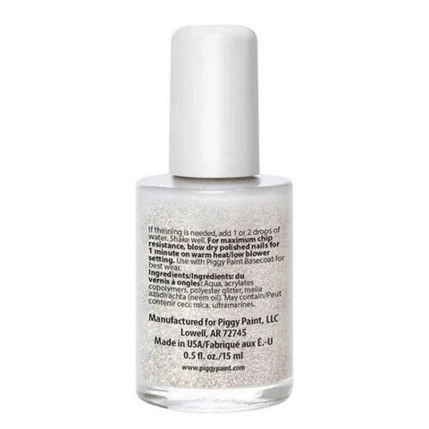Piggy Paint, Glitter Topcoat Nail Polish, 0.5 Oz