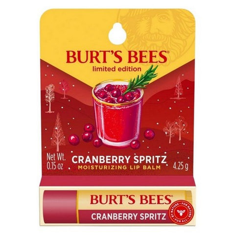 Burts Bees, Cranberry Spritz Lip Balm, 0.15 Oz