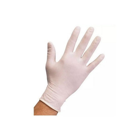 Caremates, Latex PF Examination Gloves Medium, 100 Count