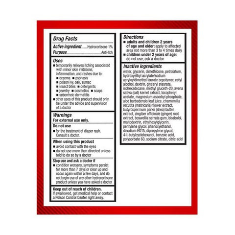 Cortizone-10, Sensitive Skin 1% Hydrocortisone Anti Itch Creme Maximum Strength, 2 Oz