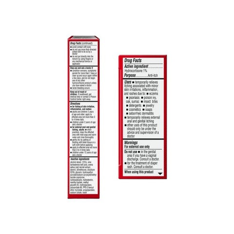 Cortizone-10, Cooling Gel Hydrocortisone Anti Itch Creme Maximum Strength, 1 Oz