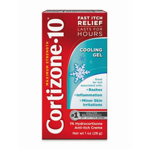 Capzasin HP, Cooling Gel Hydrocortisone Anti Itch Creme Maximum Strength, 1 Oz
