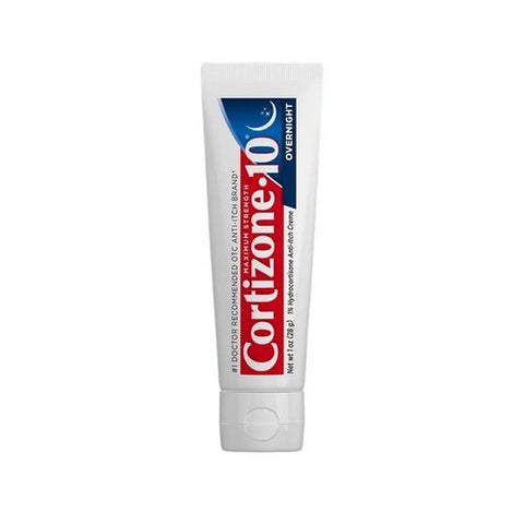 Capzasin HP, Overnight 1% Hydrocortisone Anti Itch Creme Maximum Strength Lavender Scent, 1 Oz