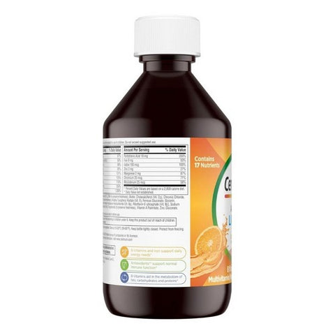 Caltrate, Adults Multivitamin Liquid Citrus Flavor, 8 Oz
