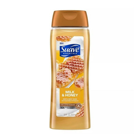 Suave, Gentle Body Wash Milk And Honey, 18 Oz